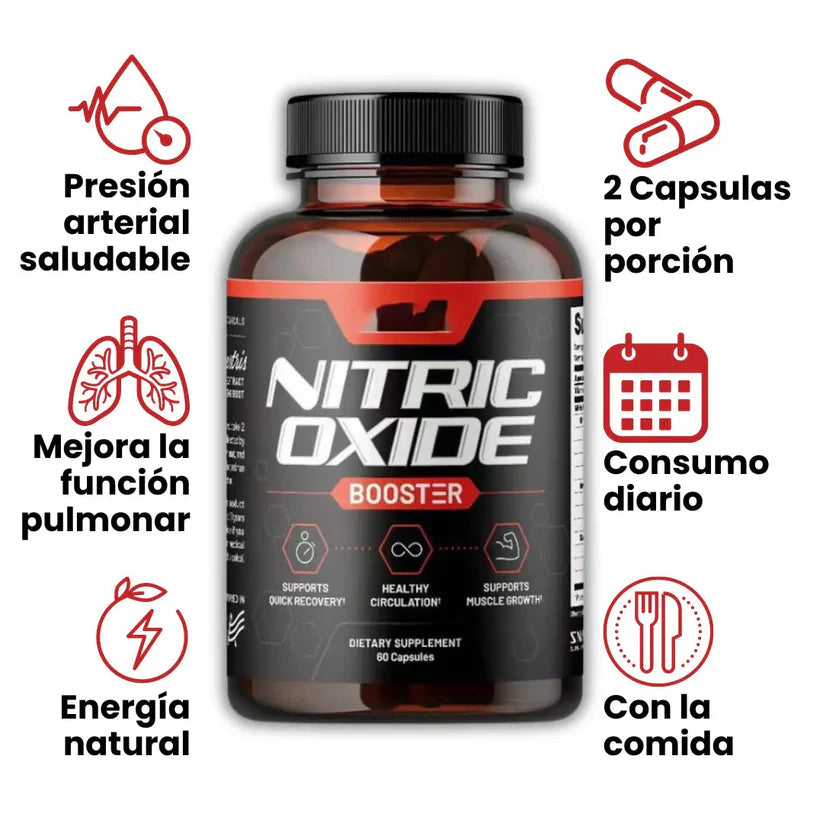 Nitric Oxide™ - Suplemento de Rendimiento