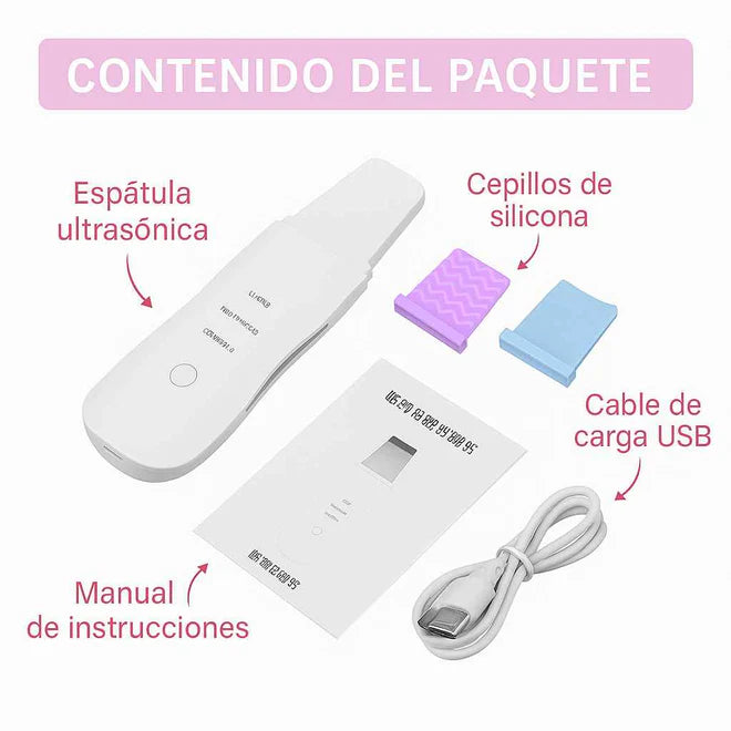 UltraSkin™ - Limpieza ultrasónica profunda y renovación de tu piel
