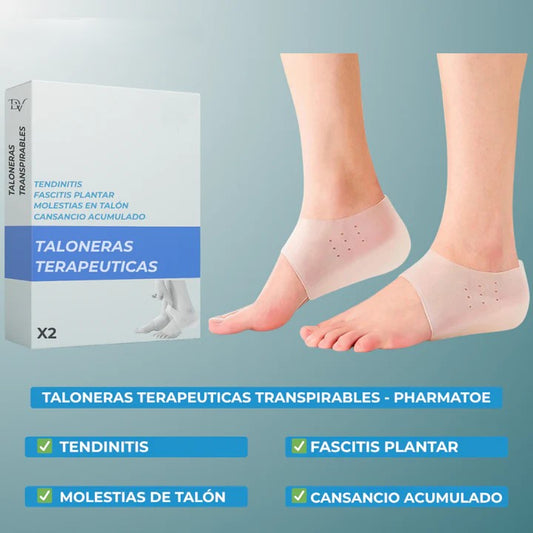 Taloneras Terapéuticas de Silicona (2 unidades)