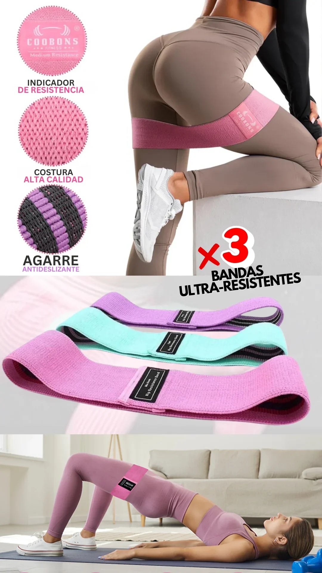 Set de Bandas Elásticas