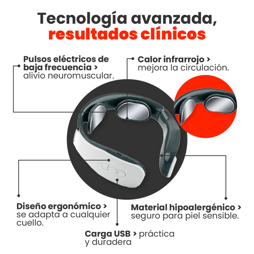Neck-Relief Pro™ – Masajeador Inteligente: Alivio cervical en minutos