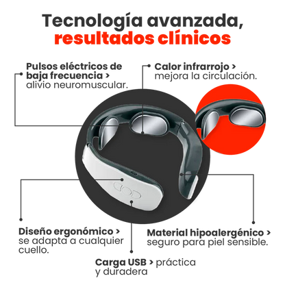 Neck-Relief Pro™ – Masajeador Inteligente: Alivio cervical en minutos