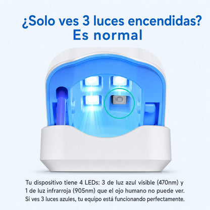 PodoLux™ — Dispositivo de Fototerapia para Uñas con Hongos