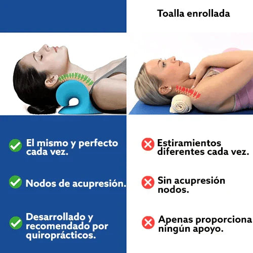 NeckFit™ - Estirador Cervical Ergonómico  — Alivio de Cuello y Hombros (10 minutos)