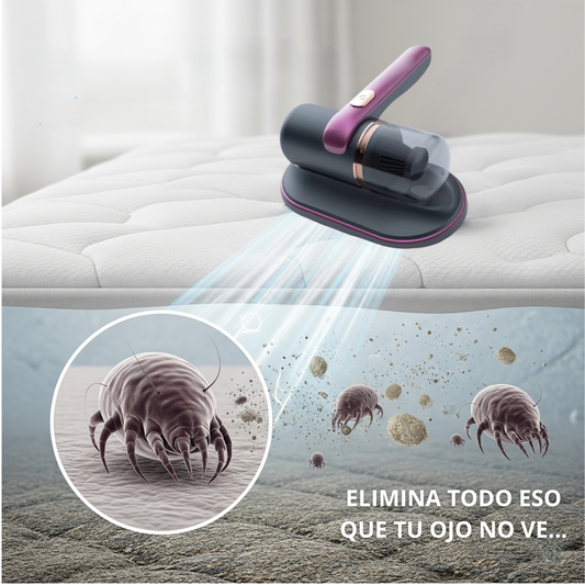 Aspiradora Inteligente Antiácaros (Esterilización Ultravioleta)