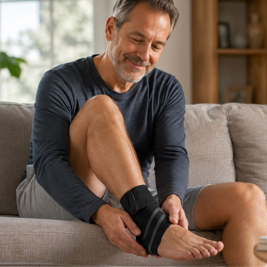 ComfortFit 360™ – Tobillera ajustable - Pisa firme sin dolor y muévete sin miedo