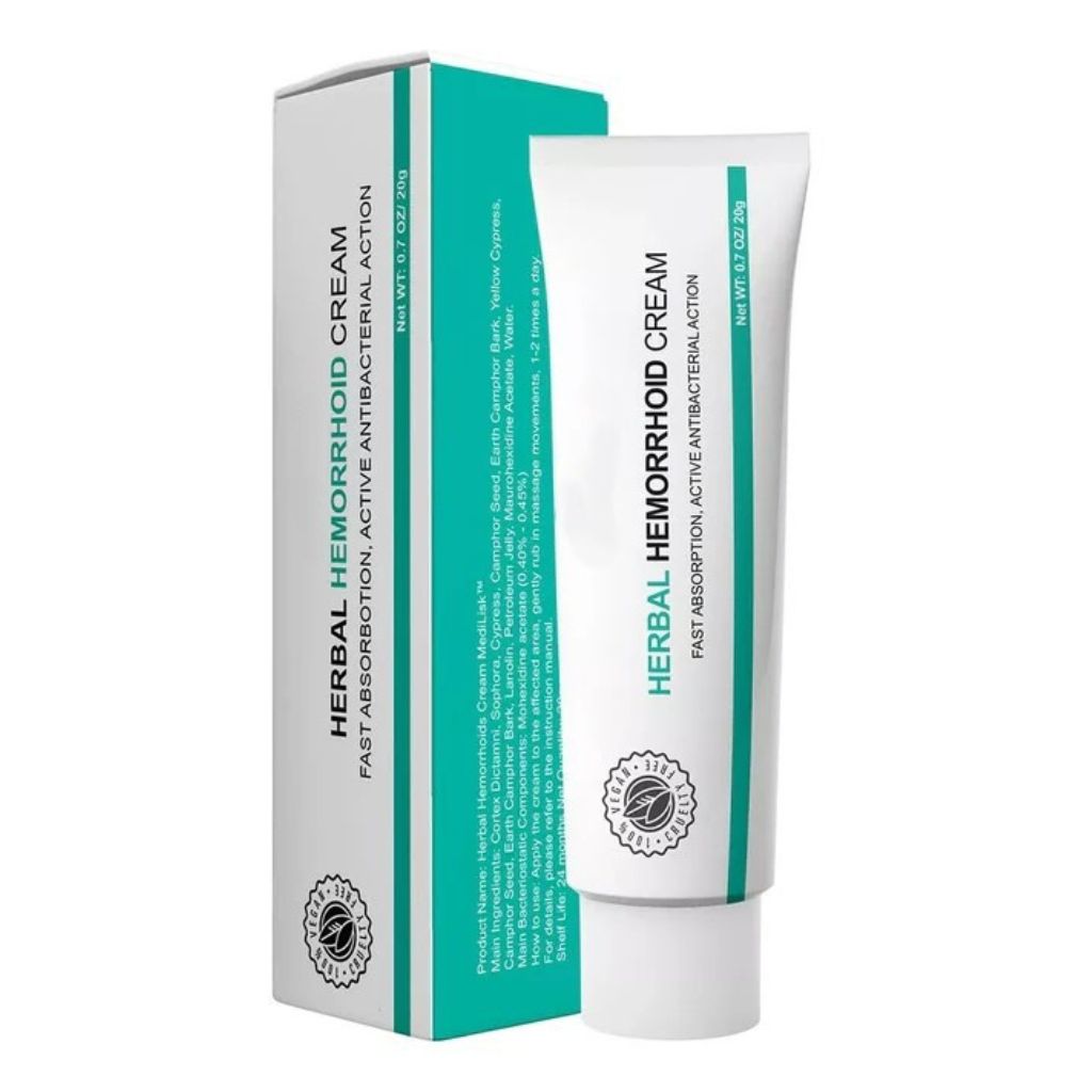 Crema Herbal para Hemorroides