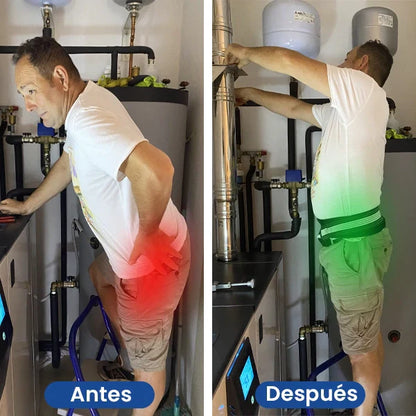 🧘‍♂️Cinturón Lumbar Ortopédico Ajustable – Alivio y soporte donde más lo necesitas