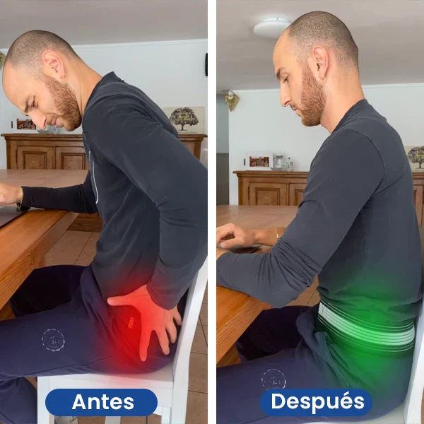 🧘‍♂️Cinturón Lumbar Ortopédico Ajustable – Alivio y soporte donde más lo necesitas