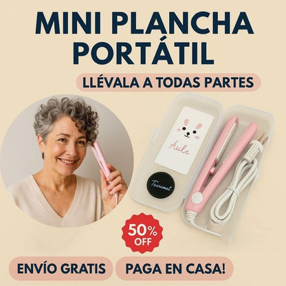 Plancha Rizadora Portátil PRO