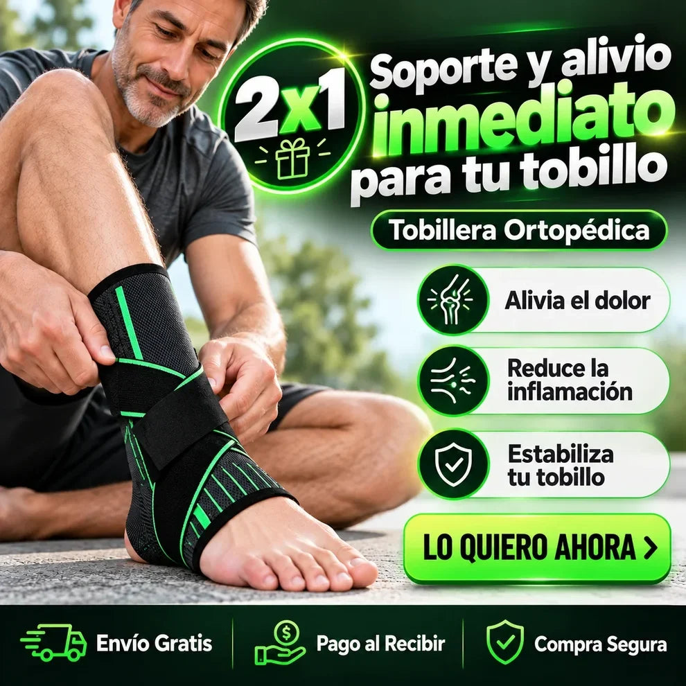 StableFlex™ - Tobillo seguro sin vendas