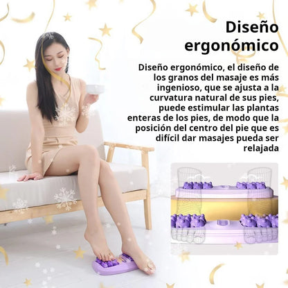 RelaxFoot Pro™ – Rodillo Masajeador de Pies Portátil para Dolor, Relajación y Circulación